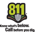 811 Know what’s below. | Call before you dig.