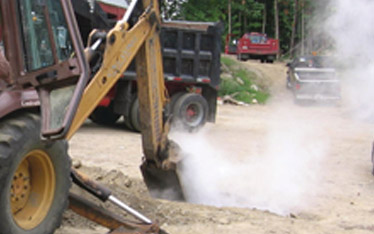 Gas leak